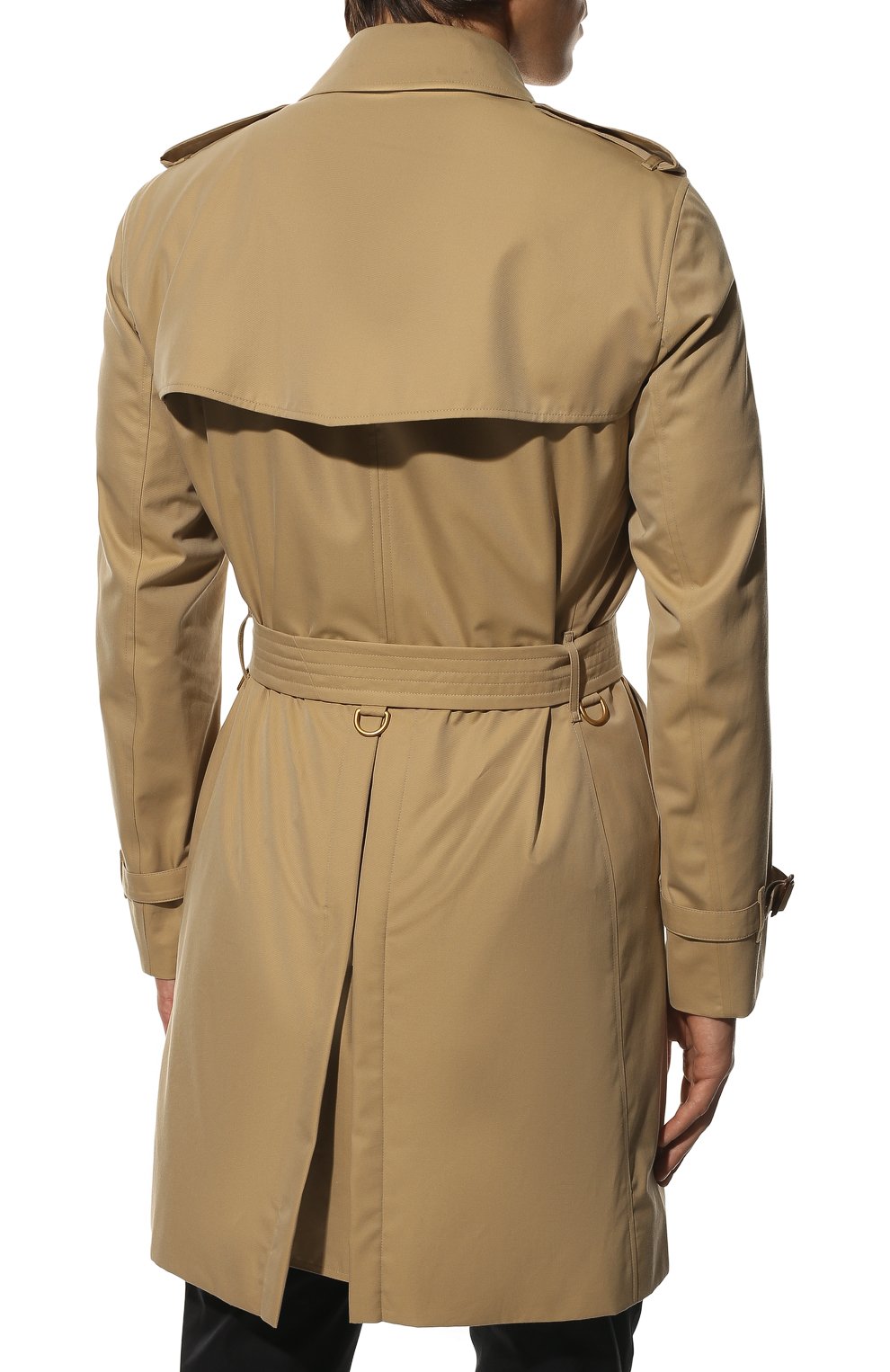 Хлопковый тренч chelsea BURBERRY, арт. 4073492, фото 4