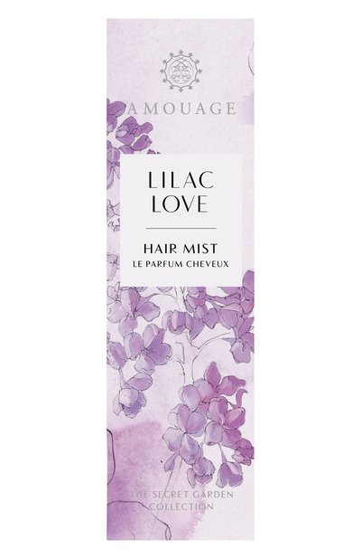 Парфюмированная дымка для волос lilac love (50ml) AMOUAGE бесцветного цвета по цене 7870 руб., арт. 26202, фото 2 Парфюмированная дымка для волос lilac love (50ml) AMOUAGE, арт. 26202, фото 2