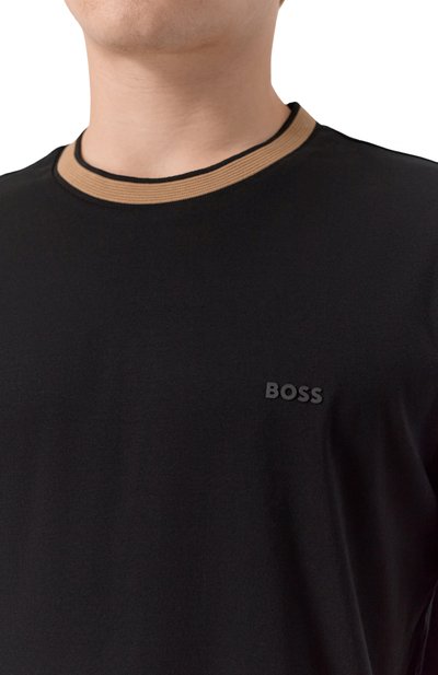 Хлопковая футболка BOSS, арт. 50543858, фото 5