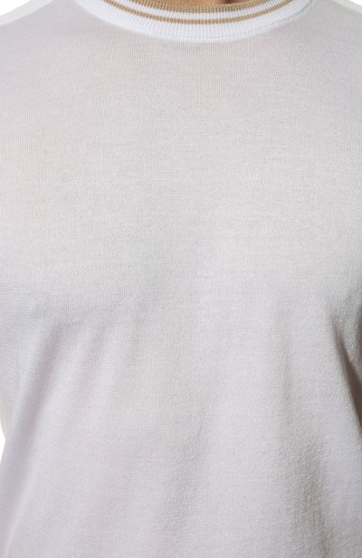 Хлопковый джемпер BOSS, арт. 50471019, фото 5