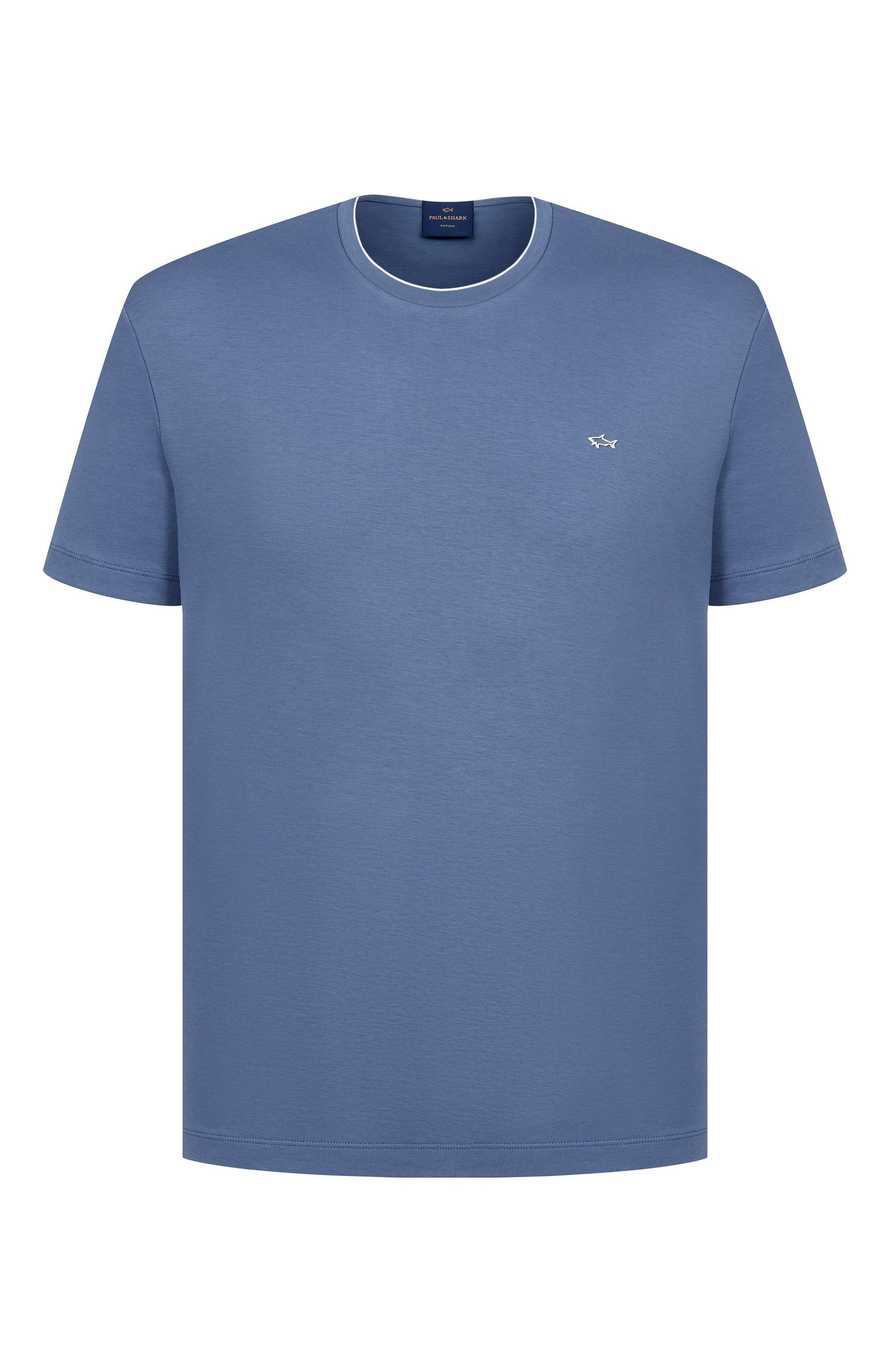 Хлопковая футболка PAUL&SHARK, арт. 26411036_001, фото 1
