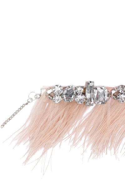 Ожерелье из перьев страуса и кристаллами swarovski QUIS QUIS, арт. 52758, фото 3