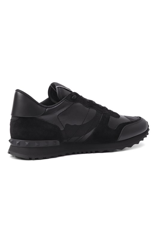 Кожаные кроссовки Rockrunner Valentino 7Y2S0723/NSD Чёрный  7Y2S0723/NSD Фото 5