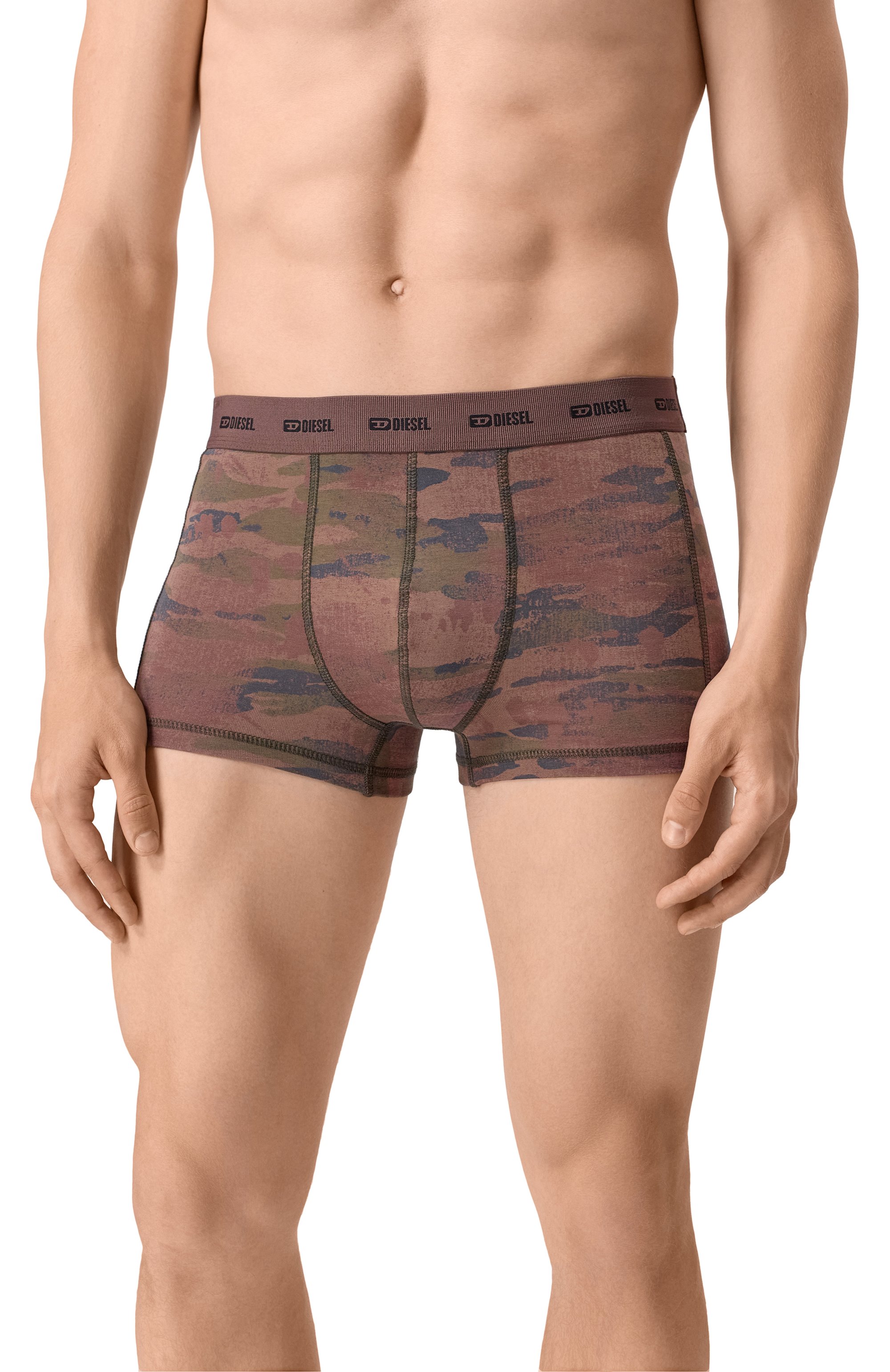 Комплект из трех боксеров DIESEL коричневого цвета по цене 5595 руб., арт. A17832/0IKBL, фото 2 Комплект из трех боксеров DIESEL, арт. A17832/0IKBL, фото 2