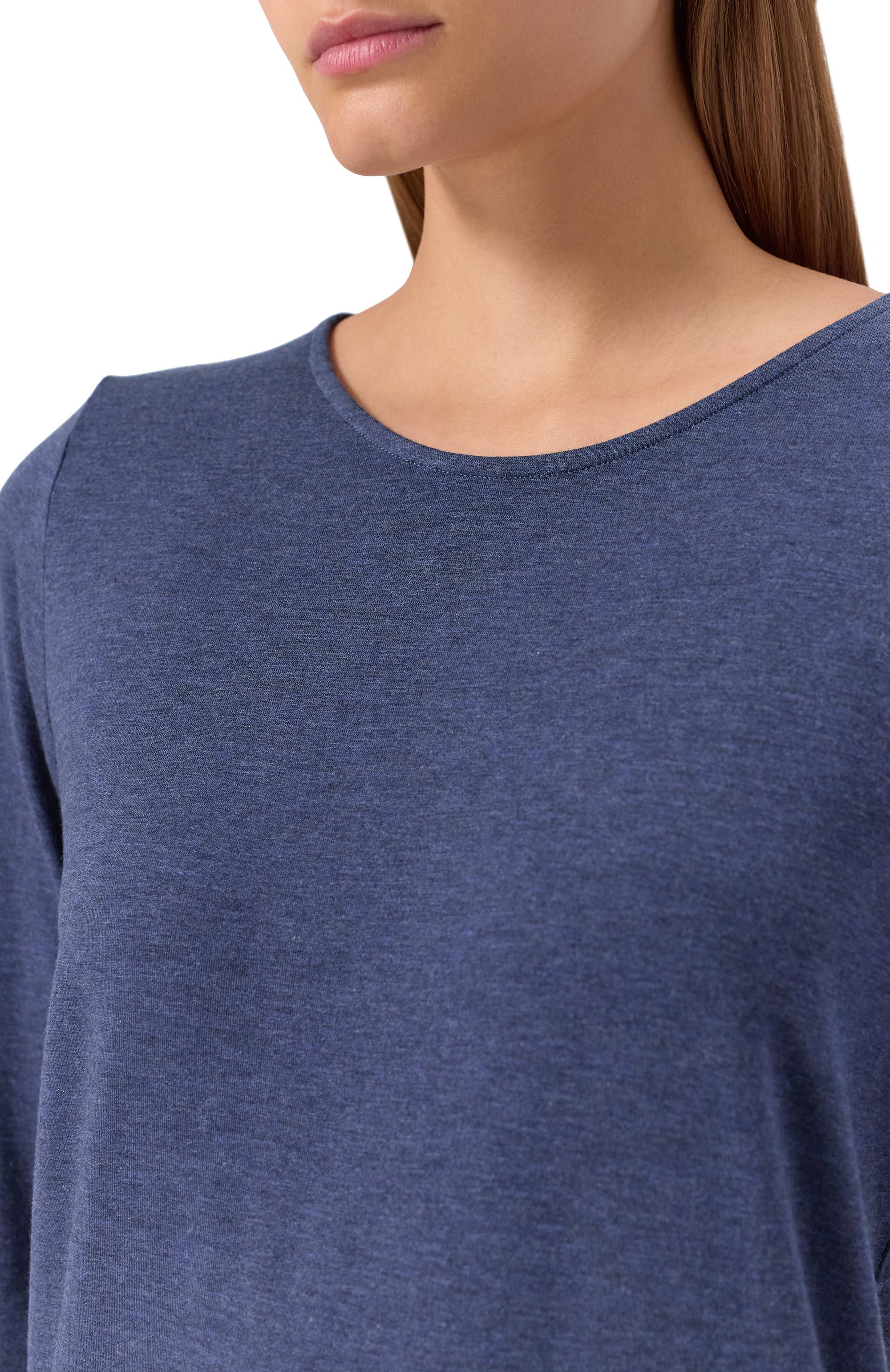 Лонгслив ZIMMERLI синего цвета по цене 17000 руб., арт. 8010-33005, фото 5 Лонгслив ZIMMERLI, арт. 8010-33005, фото 5