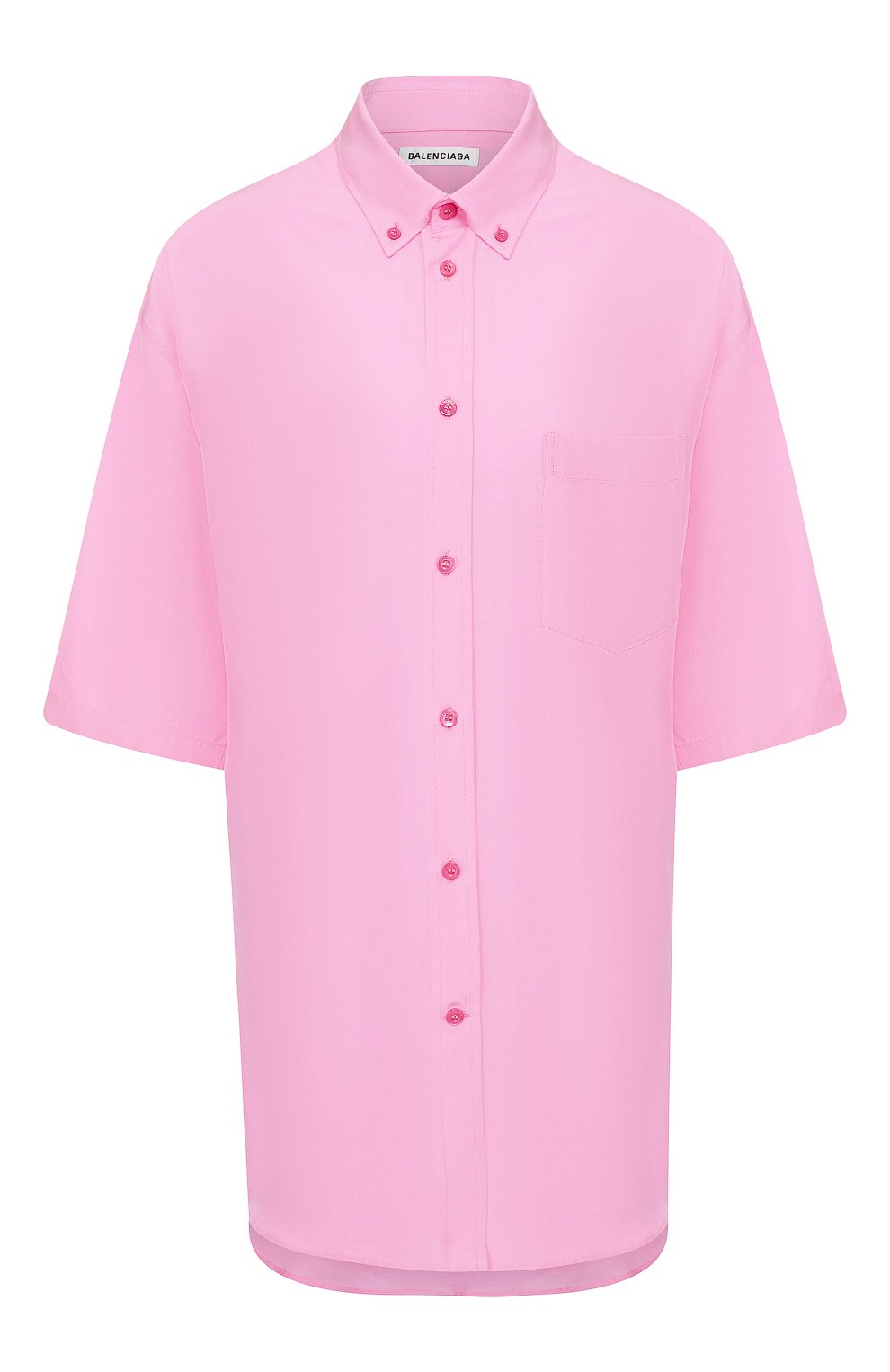 Рубашка BALENCIAGA розового цвета по цене 95500 руб., арт. 571252/TF002, фото 1 Рубашка BALENCIAGA, арт. 571252/TF002, фото 1