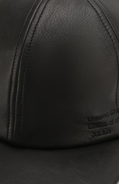 Кожаная бейсболка JULIUS, арт. 647ACU42, фото 3