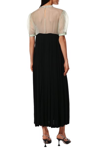 Платье из вискозы и шелка MIU MIU, арт. MF4017-1HXH-F055D, фото 4