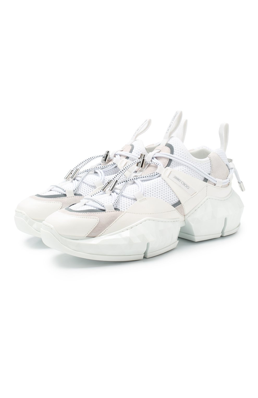 Комбинированные кроссовки diamond JIMMY CHOO, арт. DIAM0ND TRAIL/F/EHL, фото 1