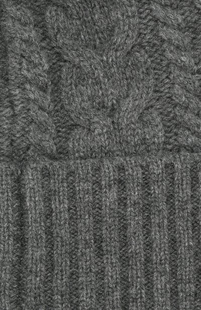 Шапка из смеси шерсти и кашемира с меховым помпоном MONCLER, арт. D2-093-99608-10-948AK, фото 3