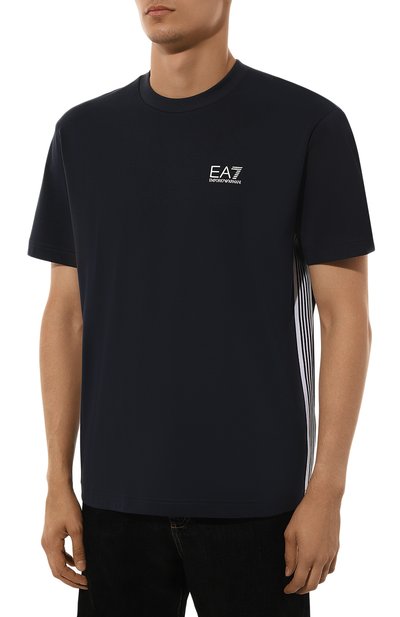 Хлопковая футболка EA7, арт. 6DPT19/PJ0LZ/M, фото 3