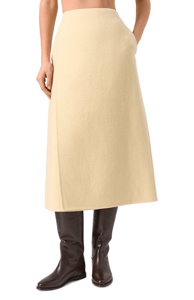 Шерстяная юбка JIL SANDER, арт. J40MA0142-J40020, фото 3