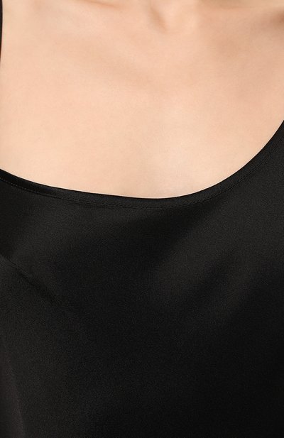 Атласное платье ANDREA YA'AQOV черного цвета по цене 49900 руб., арт. 22WELE26., фото 5 Атласное платье ANDREA YA'AQOV, арт. 22WELE26., фото 5