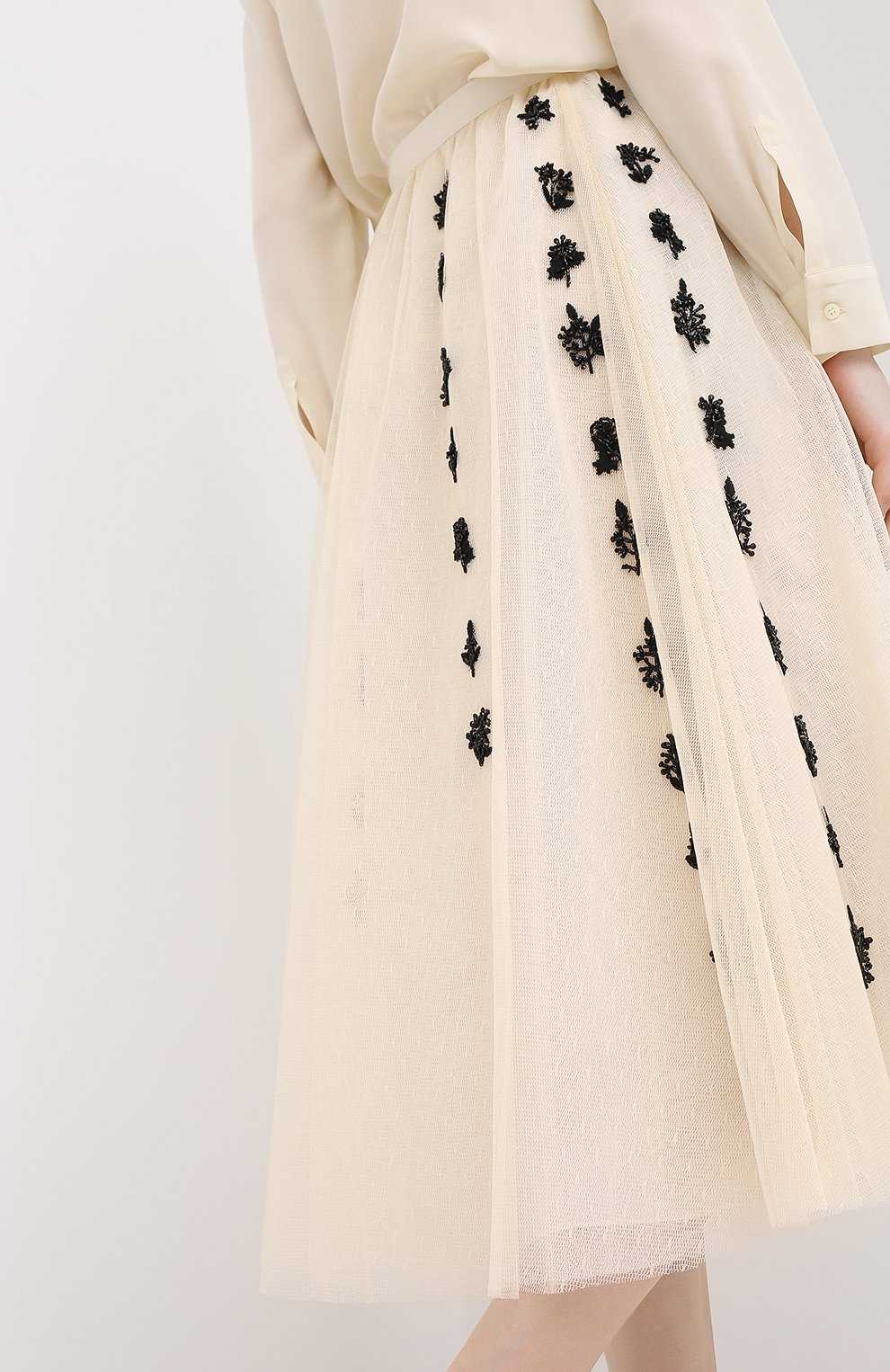 Юбка REDVALENTINO бежевого цвета по цене 97550 руб., арт. UR3RA01A/5BM, фото 4 Юбка REDVALENTINO, арт. UR3RA01A/5BM, фото 4