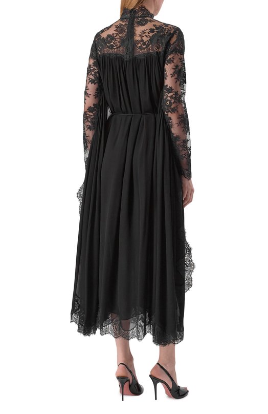 Платье из вискозы Zimmermann 5244DF251 Чёрный  5244DF251 Фото 3