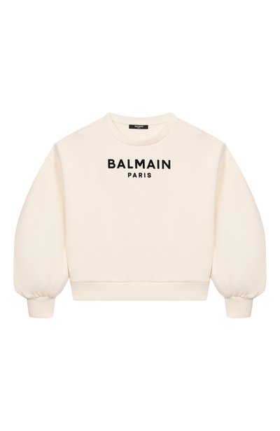 Хлопковый свитшот BALMAIN, арт. BZ4A50
