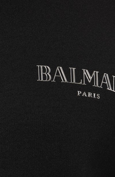 Хлопковый свитшот BALMAIN, арт. DH1JQ040/GD84, фото 5
