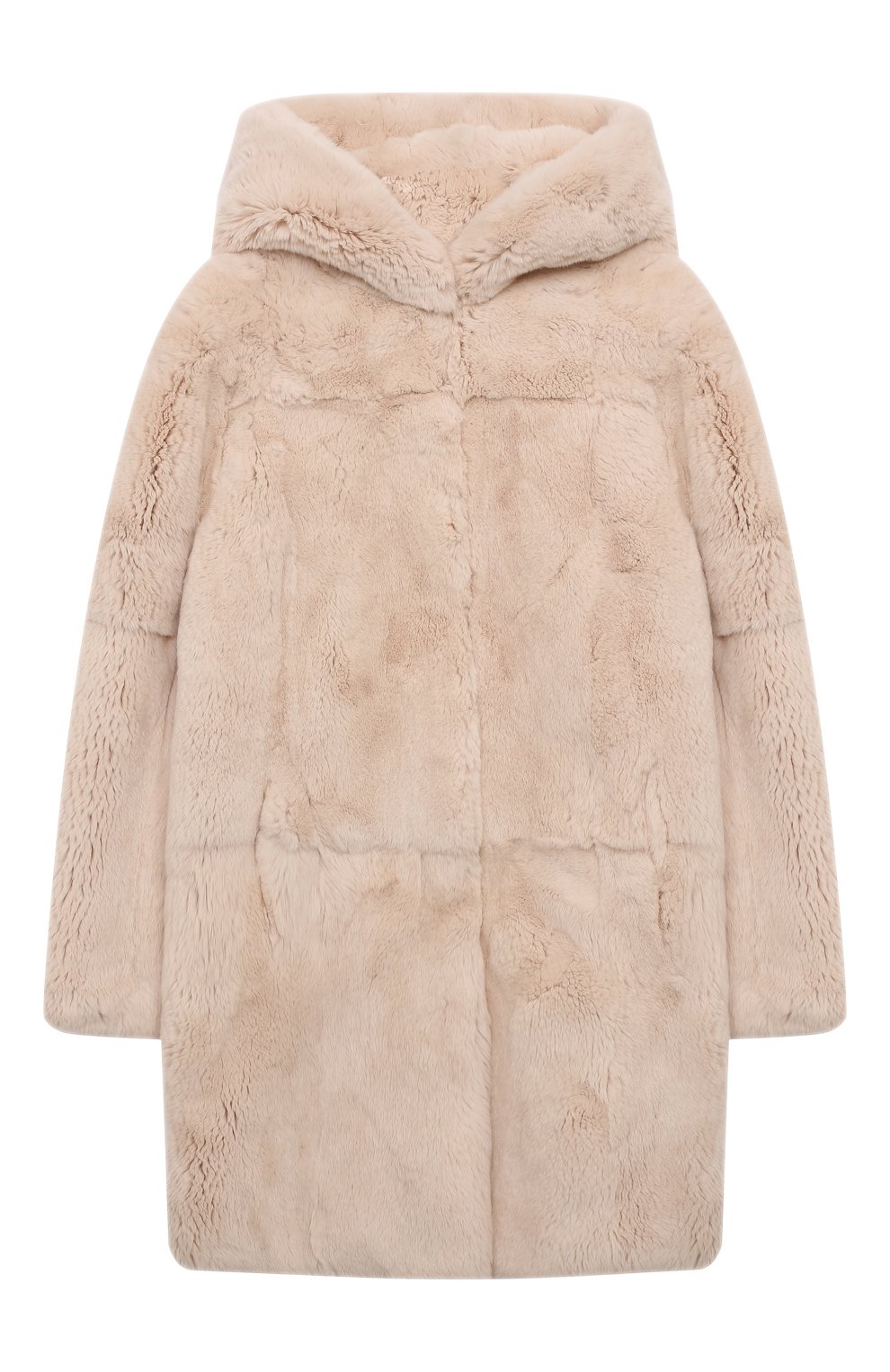 Шуба из кролика YVES SALOMON ENFANT, арт. 22WEM90168REXX, фото 1