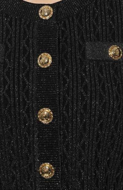 Кардиган PINKO черного цвета по цене 38500 руб., арт. 1G180V-A02N, фото 5 Кардиган PINKO, арт. 1G180V-A02N, фото 5