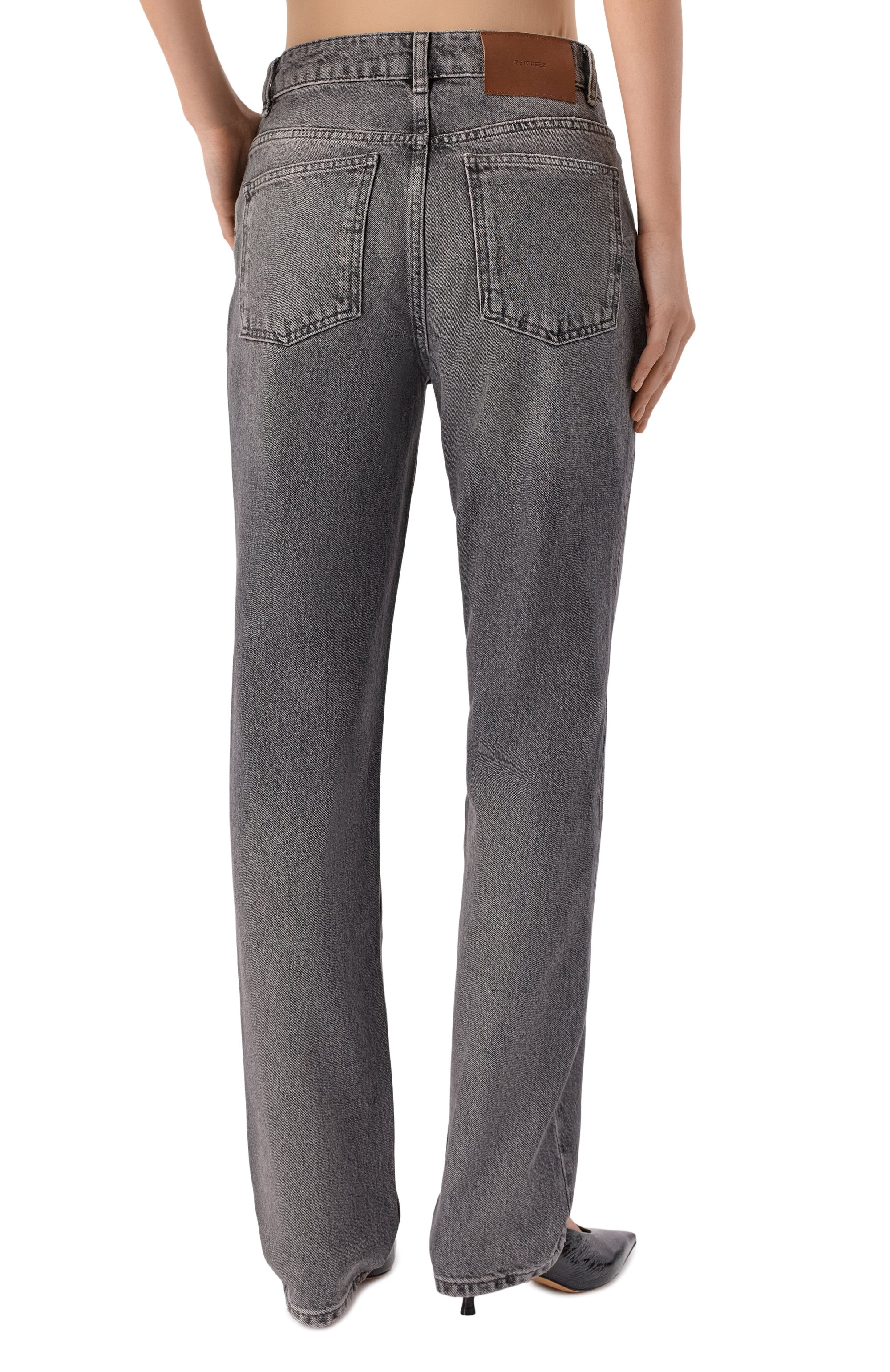 Джинсы straight 3211 12 STOREEZ серого цвета по цене 17000 руб., арт. 132974, фото 4 Джинсы straight 3211 12 STOREEZ, арт. 132974, фото 4