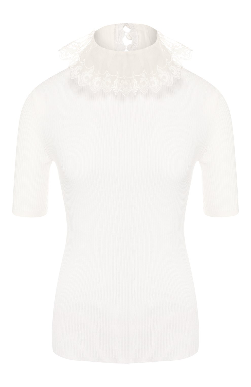 Топ CHLOÉ белого цвета по цене 88600 руб., арт. CHC19AMP77760, фото 1 Топ CHLOÉ, арт. CHC19AMP77760, фото 1