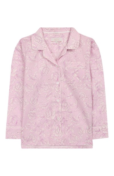 Хлопковая пижама LITTLE YOLKE розового цвета по цене 7315 руб., арт. AW19-12C-MA-LA/1-8Y, фото 3 Хлопковая пижама LITTLE YOLKE, арт. AW19-12C-MA-LA/1-8Y, фото 3