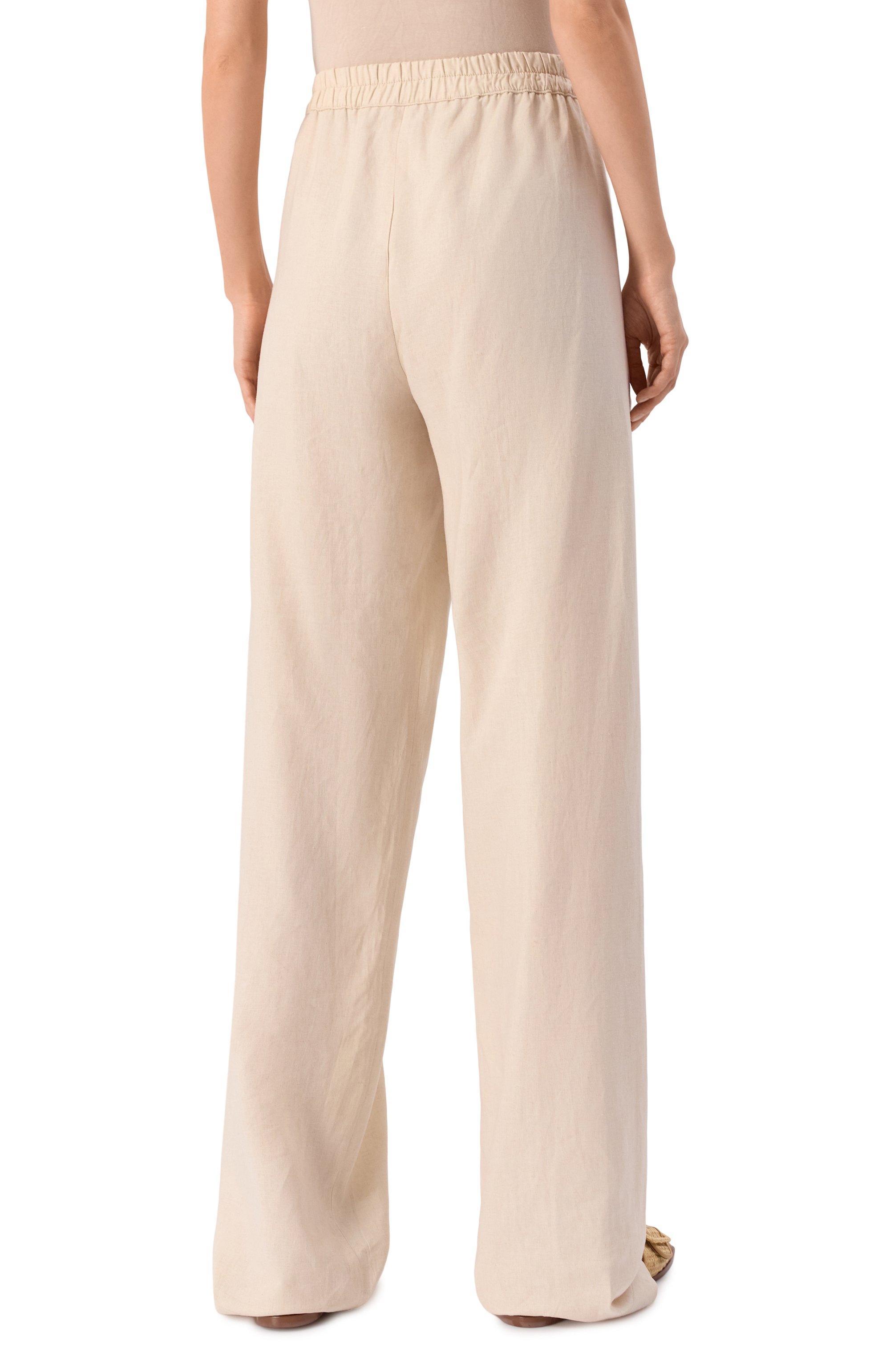 Брюки изо льна и вискозы HINNOMINATE, арт. HMABW01854, фото 4