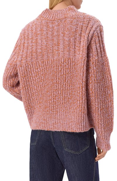 Шерстяной кардиган DRIES VAN NOTEN оранжевого цвета по цене 109000 руб., арт. 252-011230-2725, фото 4 Шерстяной кардиган DRIES VAN NOTEN, арт. 252-011230-2725, фото 4