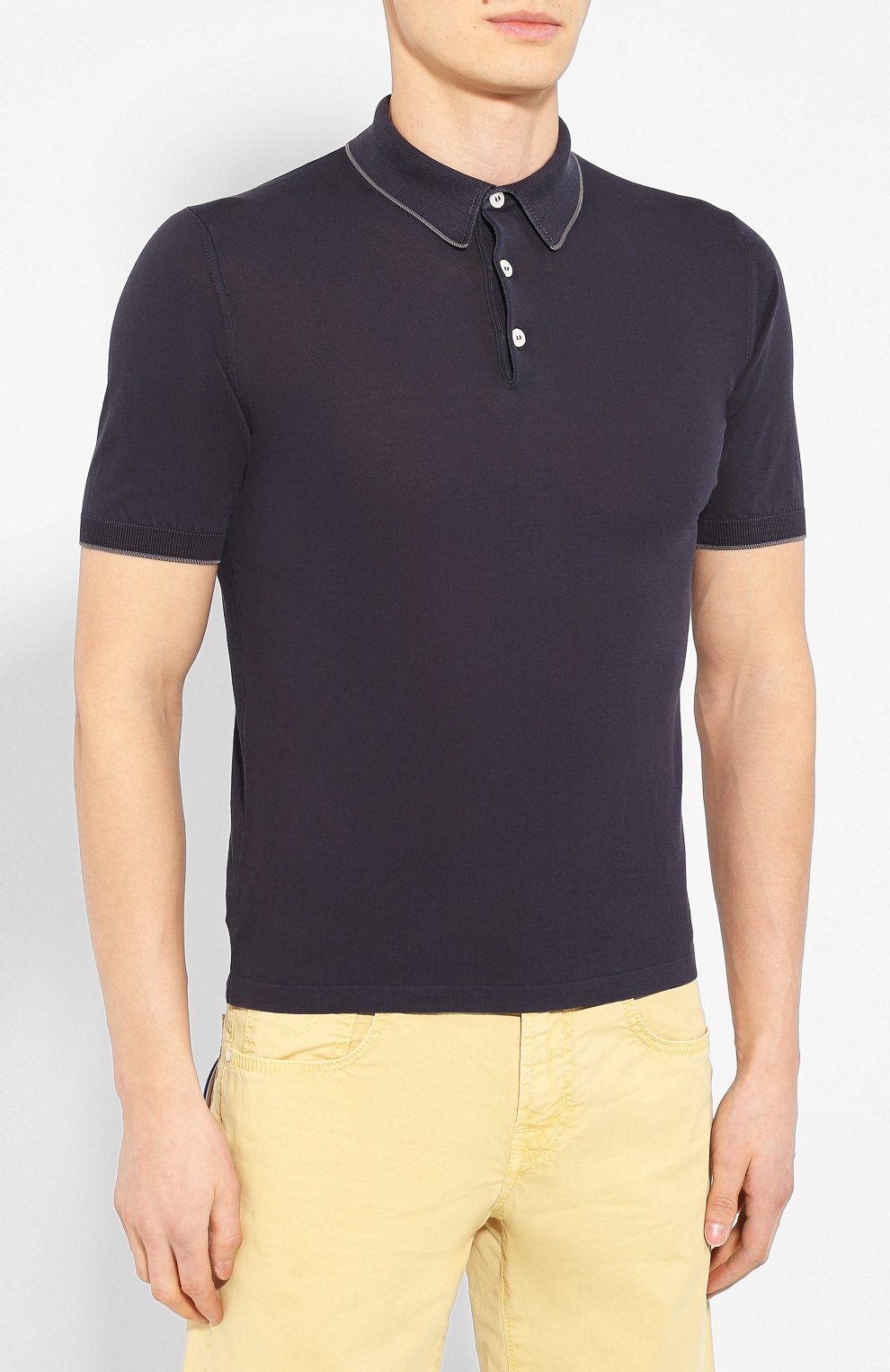 Хлопковое поло ELEVENTY PLATINUM, арт. A76MAGA07 MAT0A002, фото 3