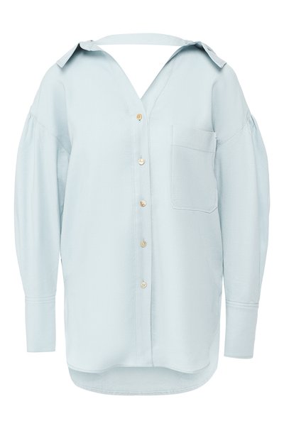 Женская блузка с накладным карманом REJINA PYO, арт. C223/LINEN