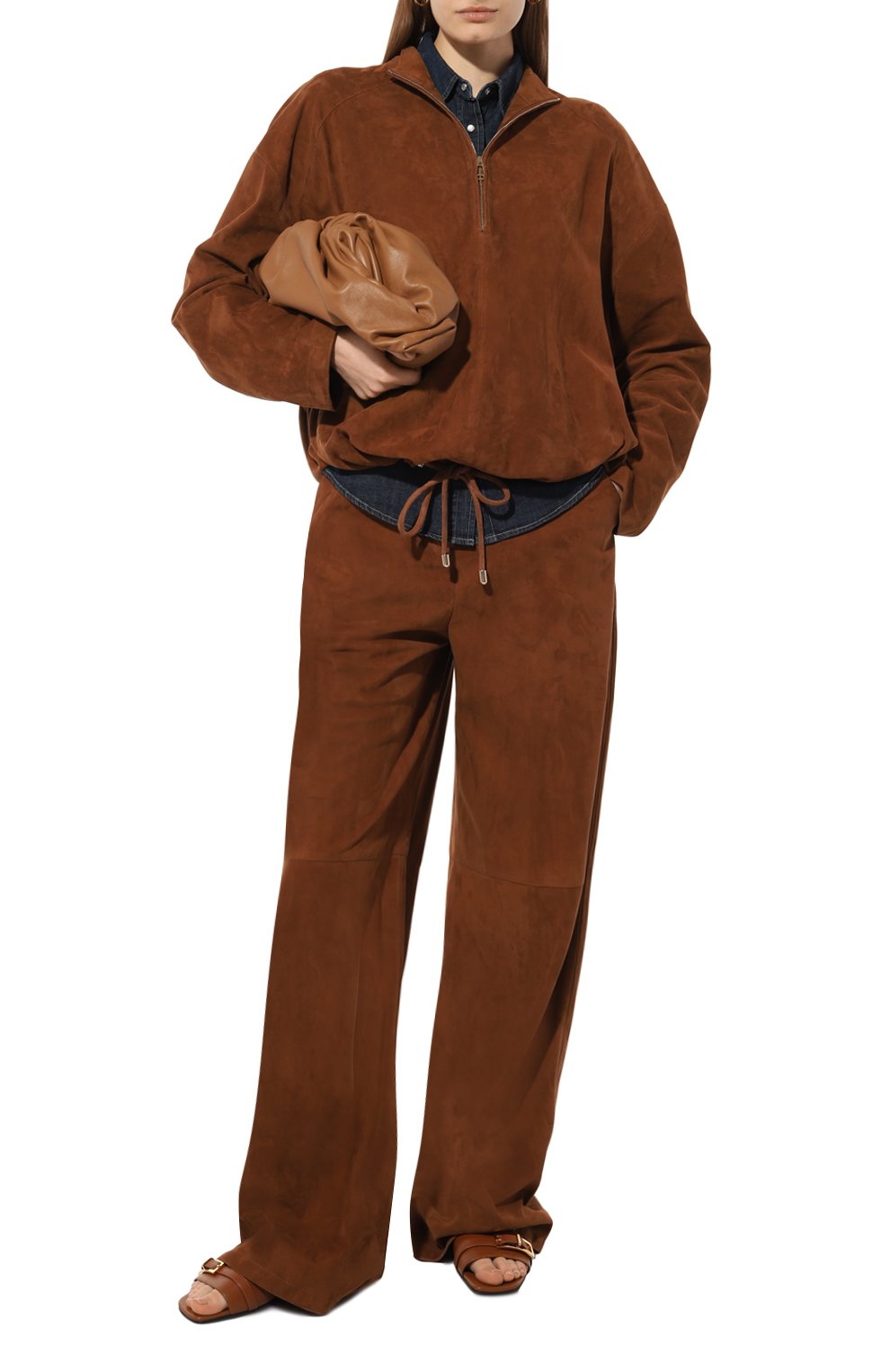 Кожаные брюки MVST, арт. ZBPAN-Y071-1, фото 2