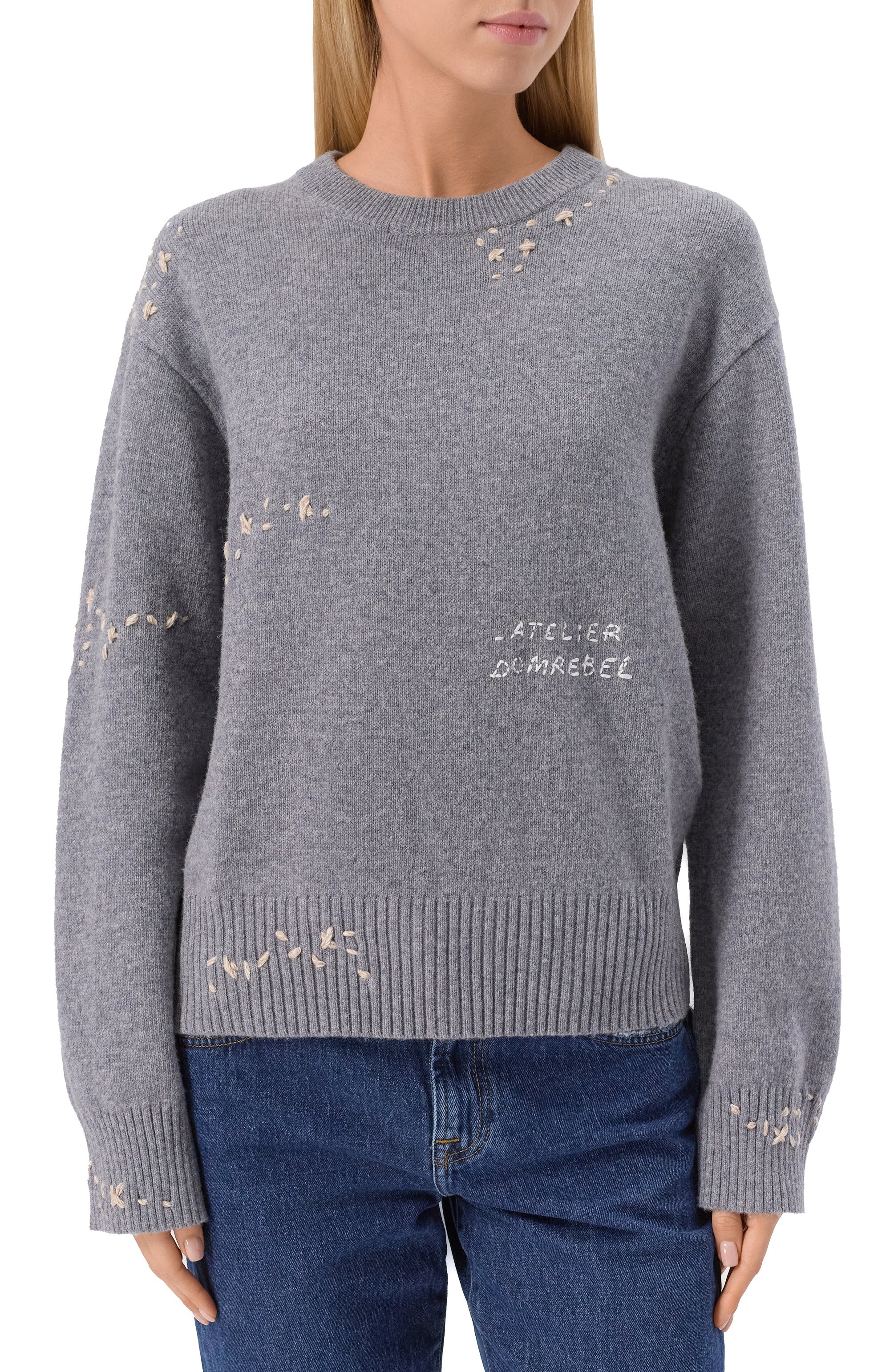 Свитер DOMREBEL, арт. 0FFICE KNIT CREWNECK, фото 3