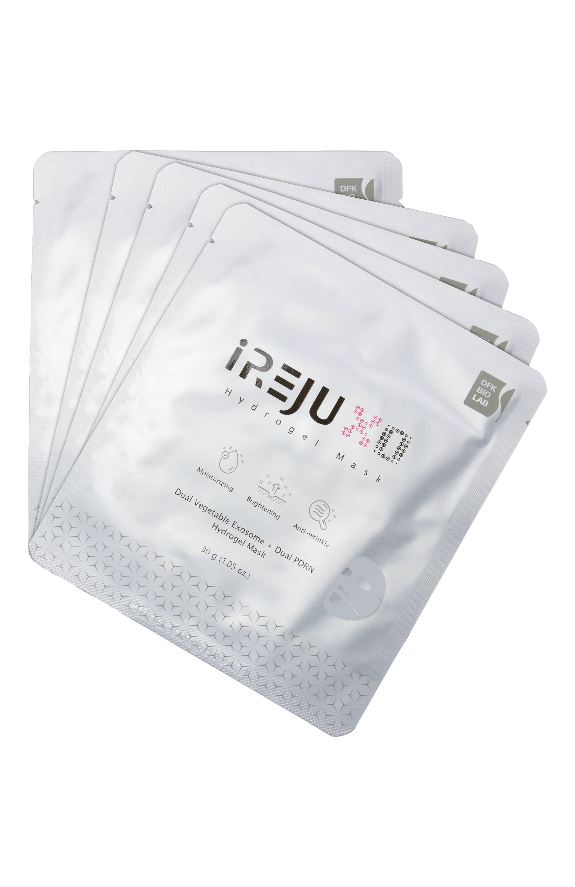 Ревитализирующая гидрогелевая маска с экзосомами и pdrn (5x30g) IREJU XO, арт. 8800188200238, фото 2