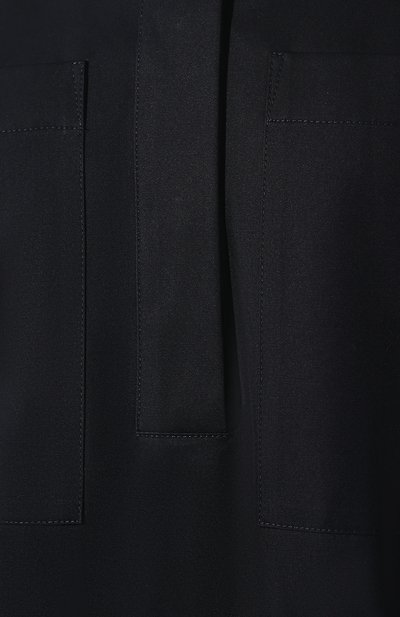 Хлопковое платье JIL SANDER NAVY темно-синего цвета по цене 34750 руб., арт. JNWM5020A/JM2434, фото 5 Хлопковое платье JIL SANDER NAVY, арт. JNWM5020A/JM2434, фото 5