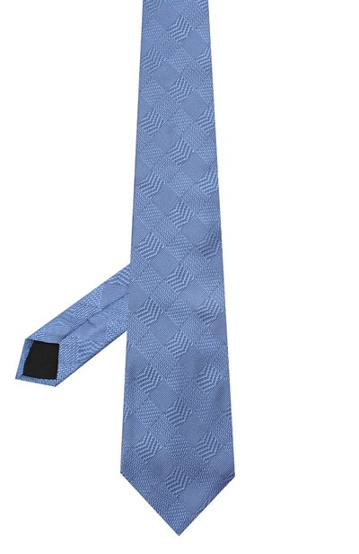 Шелковый галстук LANVIN голубого цвета по цене 9950 руб., арт. 3233/TIE, фото 2 Шелковый галстук LANVIN, арт. 3233/TIE, фото 2