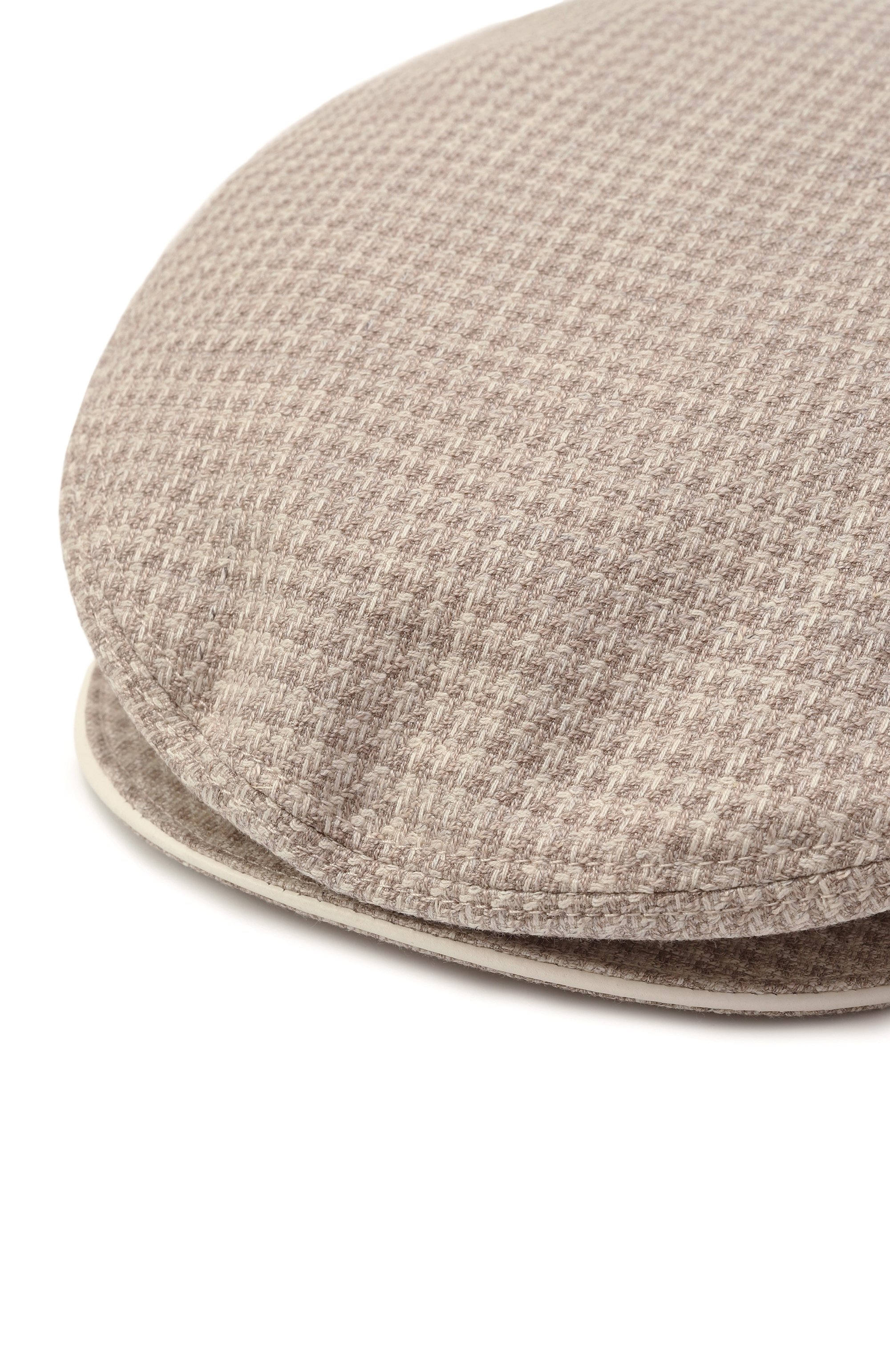 Кепи из шерсти и шелка STEFANO RICCI бежевого цвета по цене 68650 руб., арт. MCV51NB100/LP50HA, фото 4 Кепи из шерсти и шелка STEFANO RICCI, арт. MCV51NB100/LP50HA, фото 4