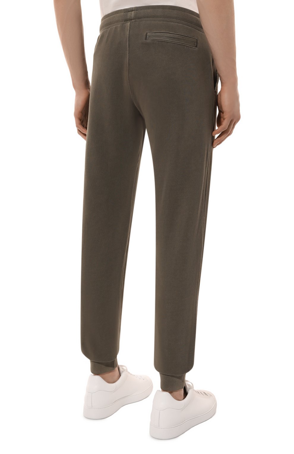 Хлопковый спортивный костюм AERONAUTICA MILITARE хаки цвета по цене 30750 руб., арт. TF080F539, фото 5 Хлопковый спортивный костюм AERONAUTICA MILITARE, арт. TF080F539, фото 5