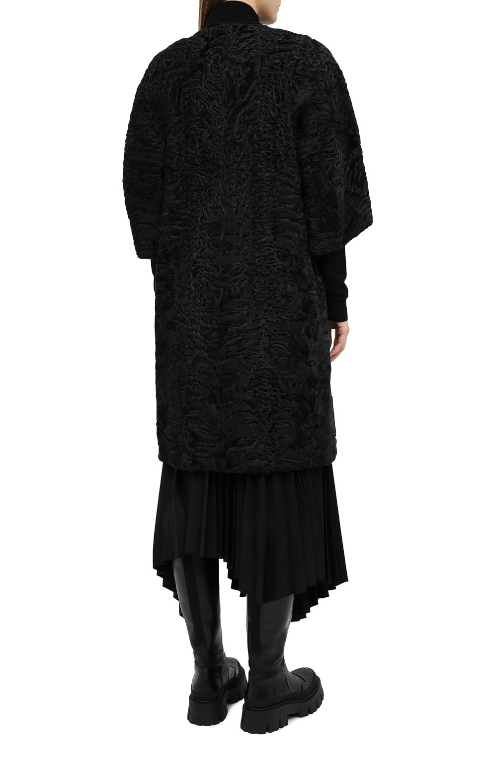 Пальто из каракульчи MARNI, арт. CPMNK43U00P0365, фото 4