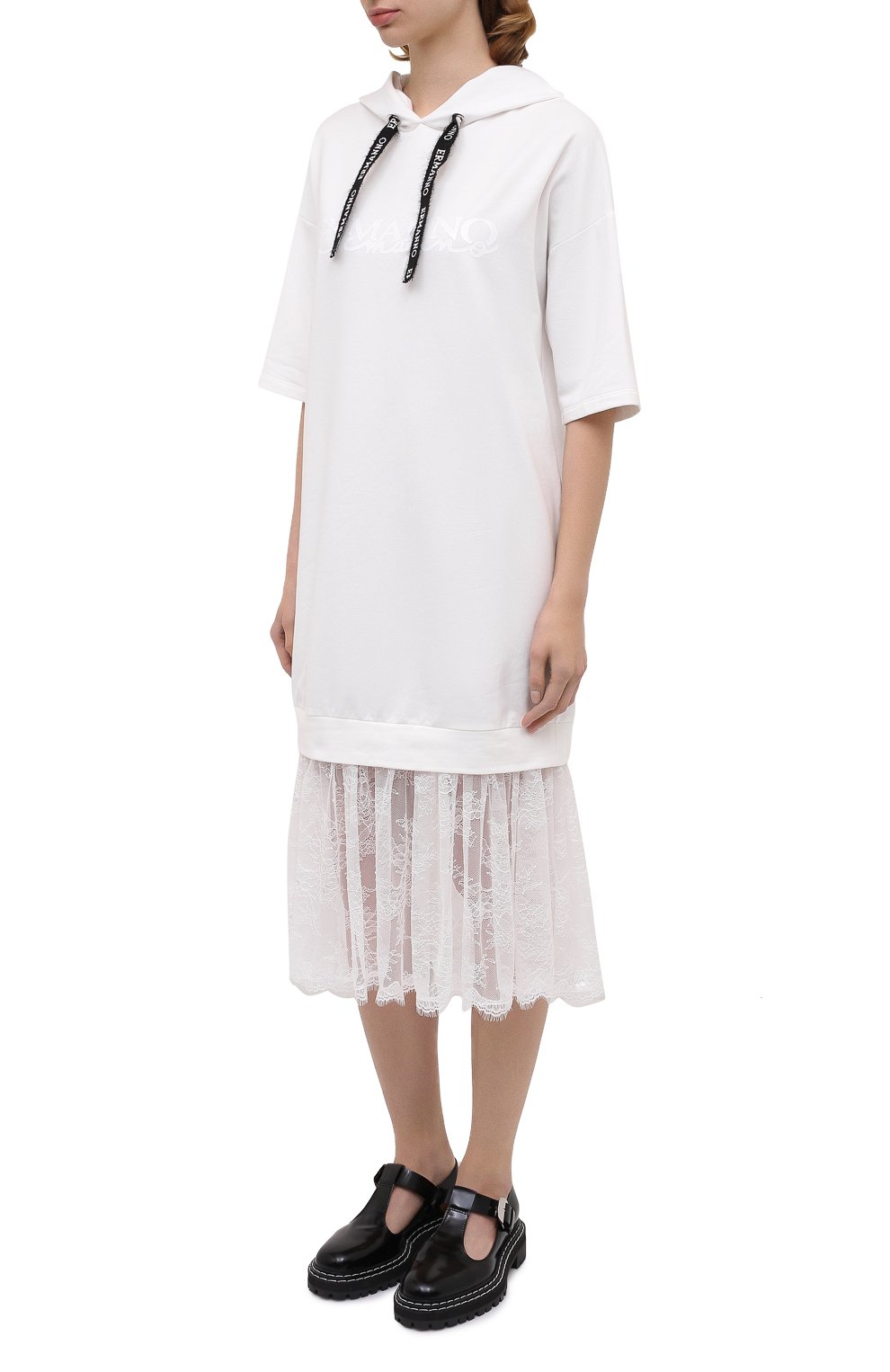 Хлопковое платье ERMANNO ERMANNO SCERVINO, арт. 47T AB23 FEL, фото 3