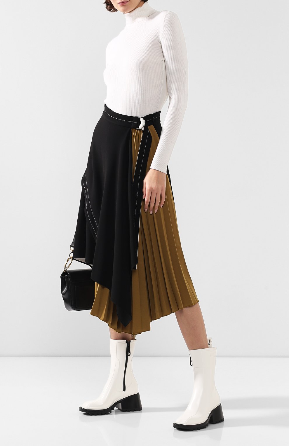 Резиновые ботильоны betty CHLOÉ, арт. CHC19W239G8, фото 2