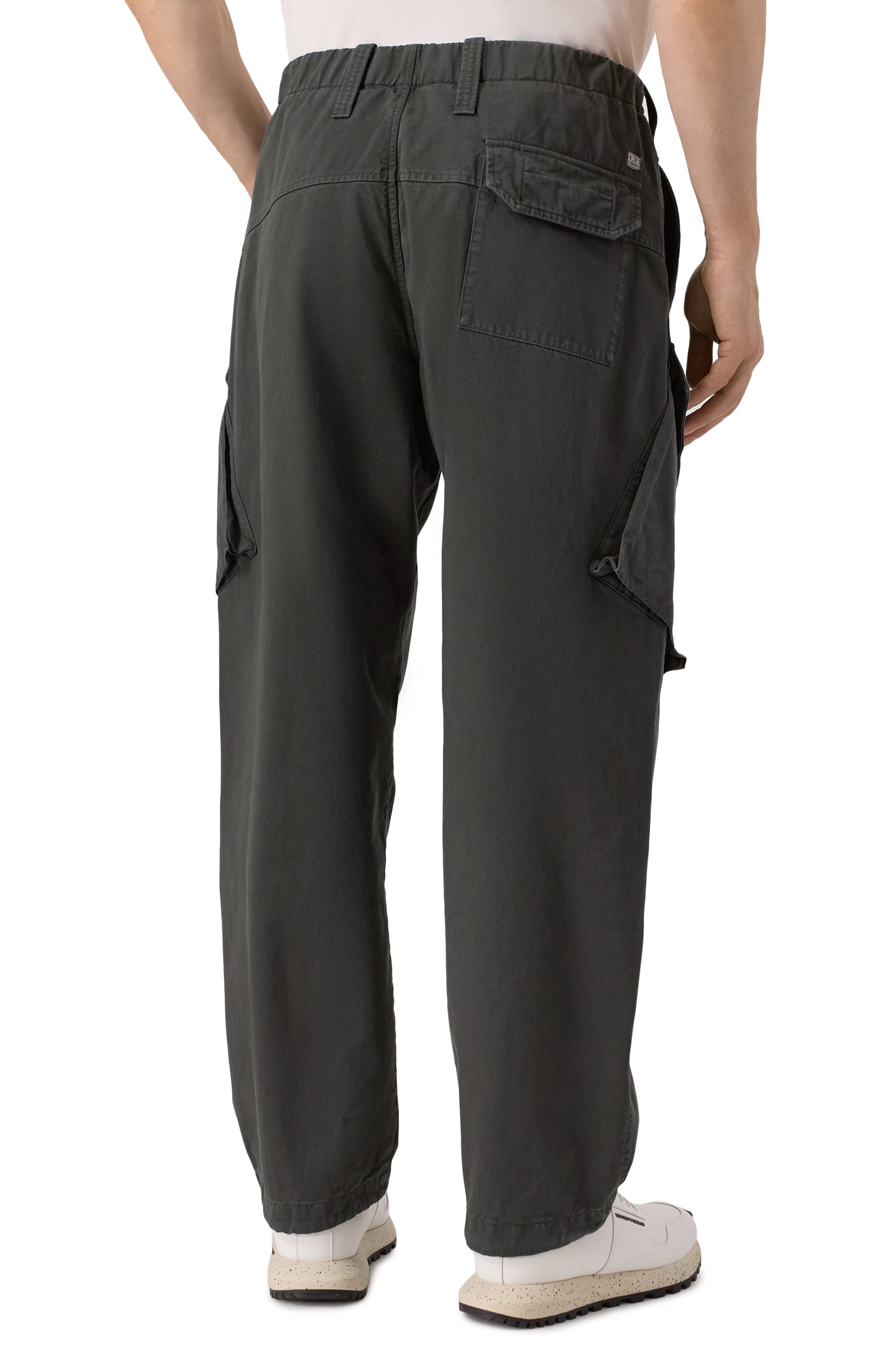 Хлопковые брюки-карго C.P. COMPANY, арт. 19CMPA171A110458G, фото 4