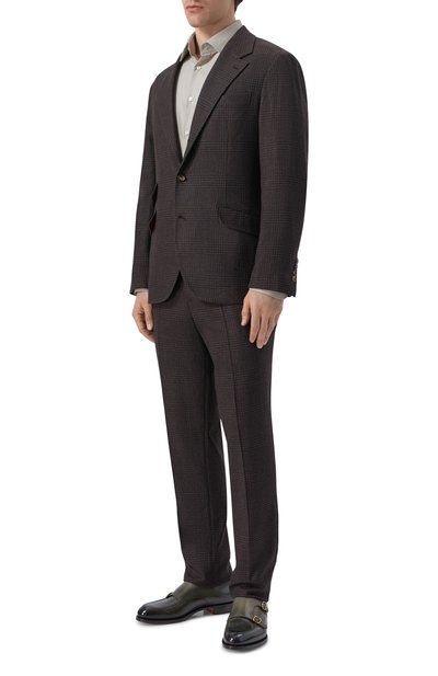 Мужские кожаные монки colin SANTONI, арт. MCCG19016PC7HVAG