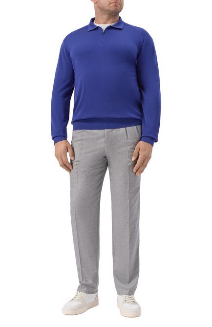 Мужские шерстяные брюки BRUNELLO CUCINELLI, арт. ME226E1710