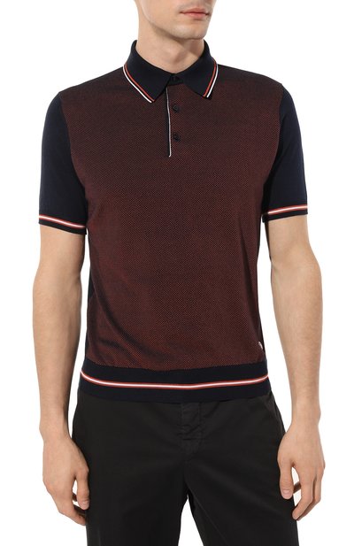 Поло из шелка и хлопка STEFANO RICCI, арт. K818044P13/F23172, фото 3