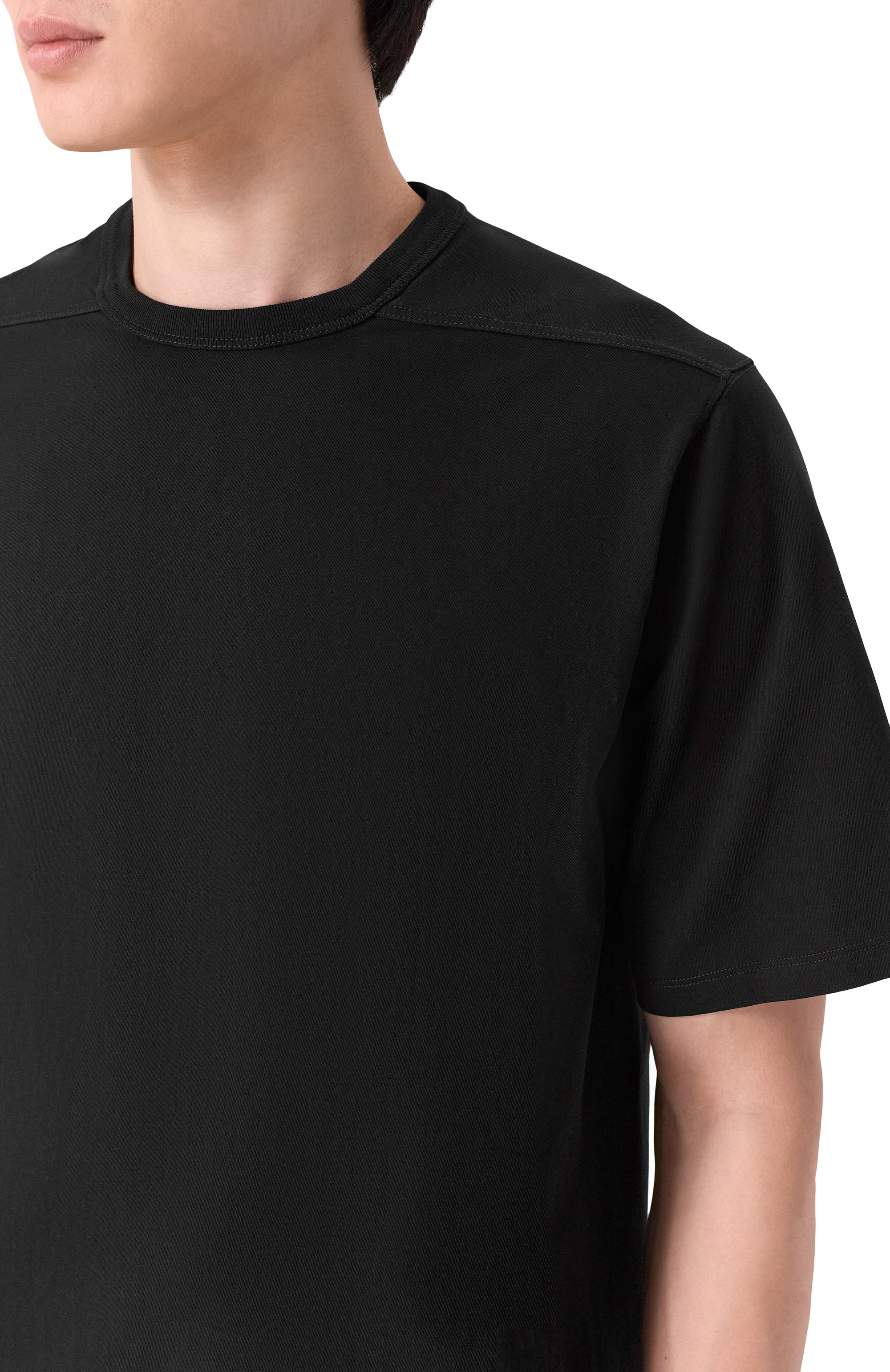 Хлопковая футболка RICK OWENS, арт. RU01F2232/JA, фото 5