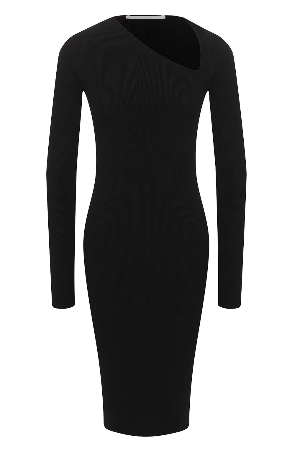 Платье HELMUT LANG черного цвета по цене 36500 руб., арт. J09HW714, фото 1 Платье HELMUT LANG, арт. J09HW714, фото 1