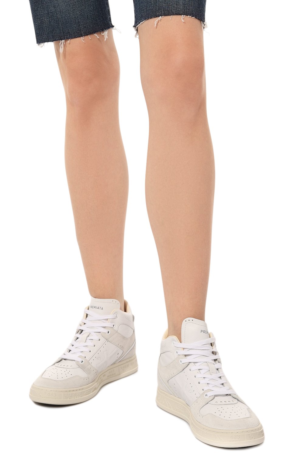 Комбинированные кеды mid quinn-d PREMIATA, арт. MIDQUIND/VAR6021, фото 3