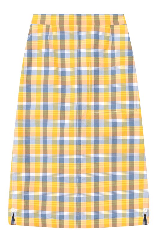 Юбка из хлопка и шелка Thom Browne 26700₽