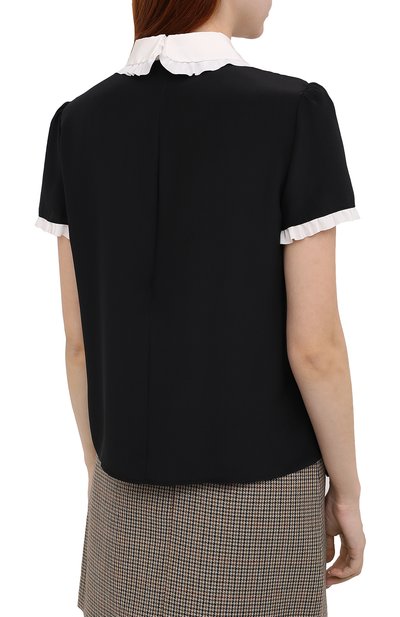 Шелковая блузка REDVALENTINO, арт. UR0AAA65/48P, фото 4