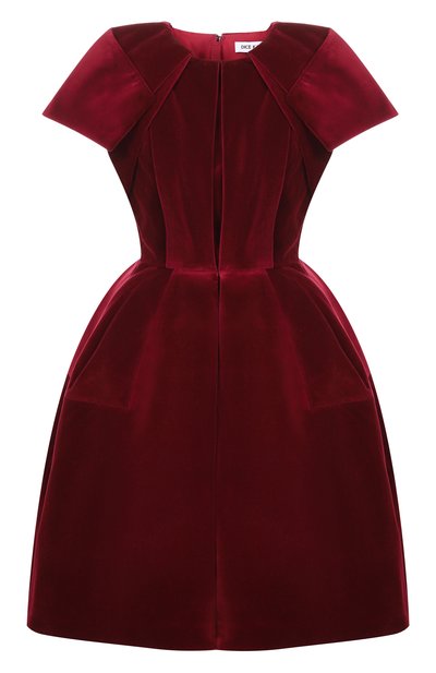 Женское бархатное платье DICE KAYEK, арт. FW25R270 KDF BORDEAUX